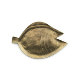 Gold brass serving tray