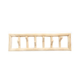 Natural teak branch cloth hanger