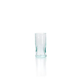 Blue-green recycled glass shot glass