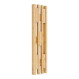 Natural bamboo coat rack