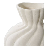 White ceramic vase set