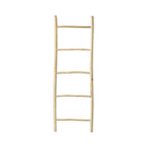 Natural wood ladder