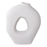 White ceramic vase