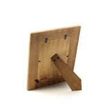 Antique buffalo bone picture frame with woven texture