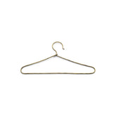 Gold brass clothes hanger