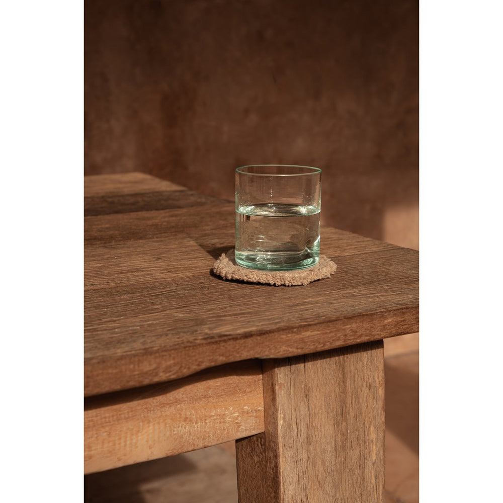 Blue recycled glass tumbler