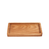 Natural wood serving tray