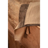 Natural black linen kitchen towel