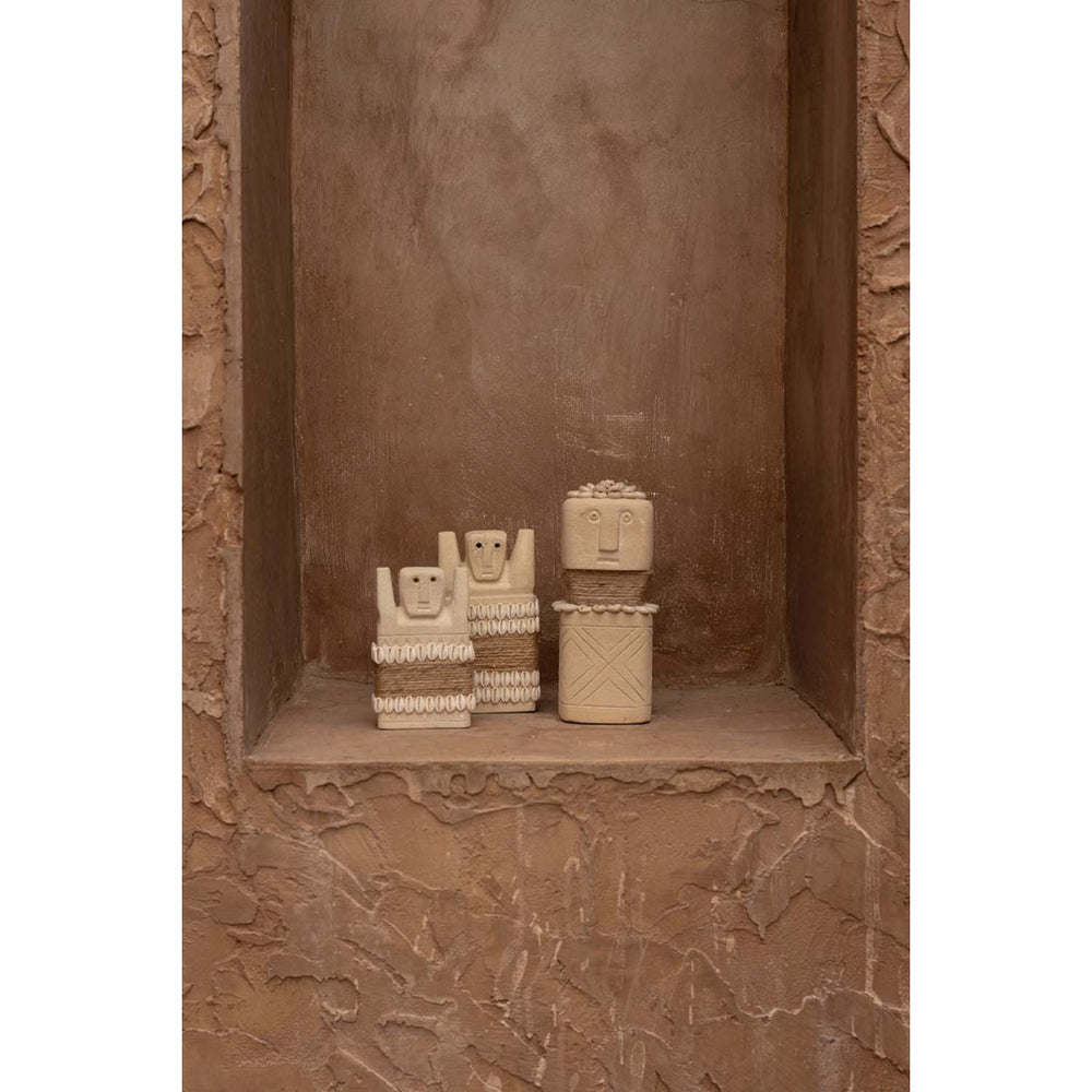 Natural stone hand sculpture