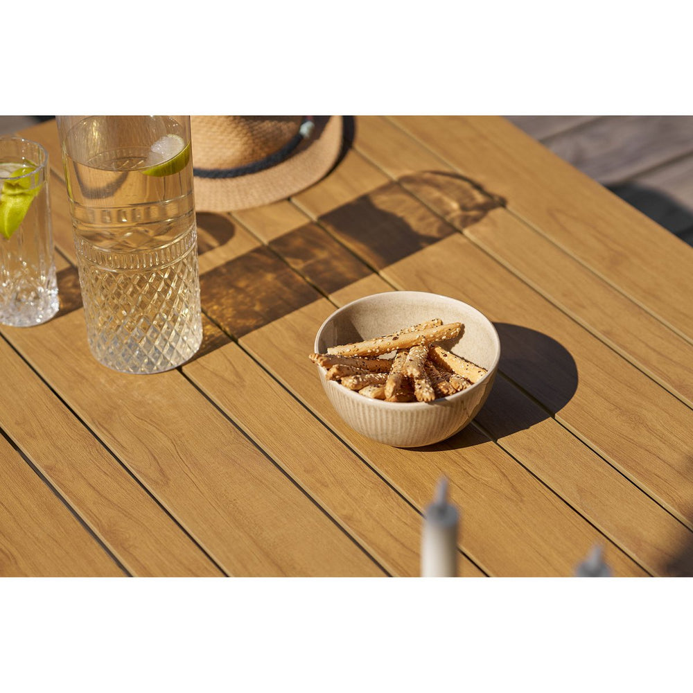 Beige stoneware bowls, set of 4