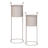 Sand steel flower stand set