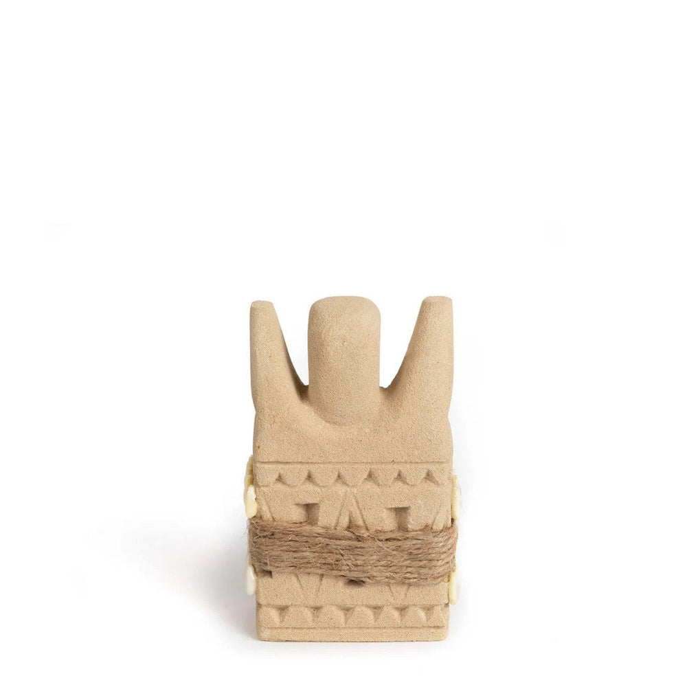 Natural stone hand sculpture
