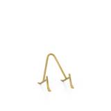 Gold brass tablet stand