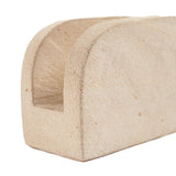 Natural sandstone tissue holder