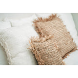 Cream cotton cushion cover