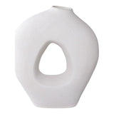 White ceramic vase