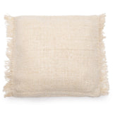 Cream cotton cushion cover