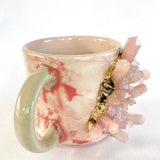 Marble Effect - Set of 2 Ceramic Mugs-2