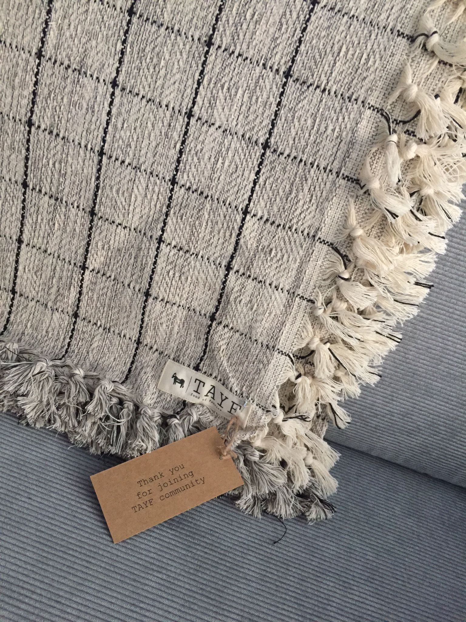 Handgewebtes Cover "Side"-3