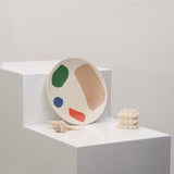 Whimsical Plates Set with colorful patches (4 Pcs )-2