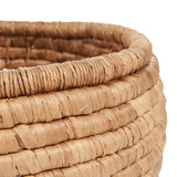 Natural woven seagrass basket