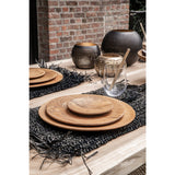 Black gold brass pierced ball candle holder